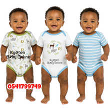 Load image into Gallery viewer, Baby Boy Bodysuit (3pcs) kiddiezoom
