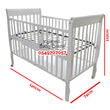 Load image into Gallery viewer, Baby Wooden Cot With Drawer (WBB2201) Baby Bed / Baby Crib
