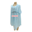Load image into Gallery viewer, Breastfeeding Night Gown / Nighty With Coat (Yimiasha Love) Blue - Kyemen Baby Online
