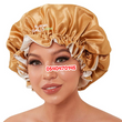 Load image into Gallery viewer, Mummy Hair Bonnet / Hair Net / Sleep Net
