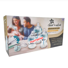 Load image into Gallery viewer, Tommee Tippee Advanced Anti-Colic Bottle Set With Heat Sensor (4 In 1) Closer To Nature - Kyemen Baby Online

