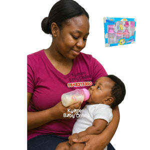 Baby Bottle Set (Pretty Baby Bottle Set) - Kyemen Baby Online