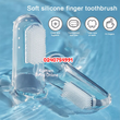 Load image into Gallery viewer, Tongue Cleaner / Finger Tooth Brush / Baby Oral Cleaner / Silicone Brush (Only Baby) 0m+
