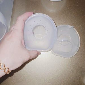 Washable Anti-Overflow Silicone Breast Shell / Breast Milk Collector/ Breast Pad  2pcs - Kyemen Baby Online