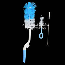 Load image into Gallery viewer, 3 In 1 Baby Bottle Brush with Straw Brush (Dr. Annie's) 0m+ - Kyemen Baby Online
