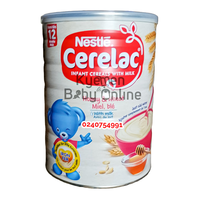 Cerelac  Honey And Wheat (UK 1kg) 6m+ - Kyemen Baby Online