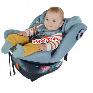Baby Car Seat (Kidilo 360° Rotation G406 Pro) Green