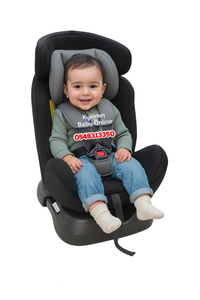 Baby Car Seat (Plain 0-7) Black And Grey