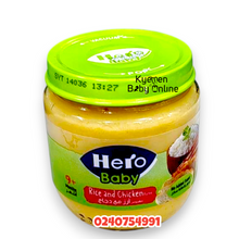 Load image into Gallery viewer, Hero Baby Puree (Rice And Chicken) 9m+
