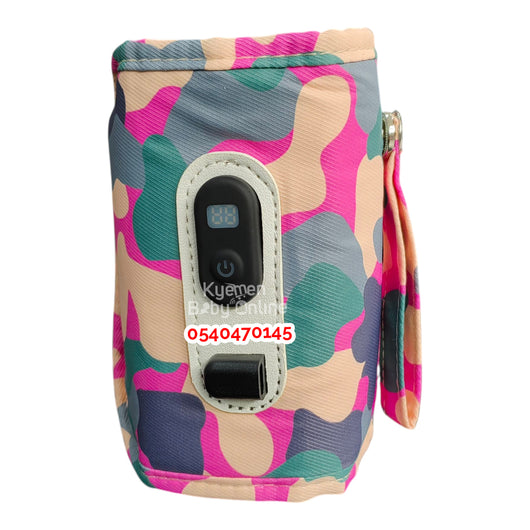 Insulated Bottle Pouch / Portable Bottle Warmer / Thermal Bag (Display Insulation Sleeve) - Kyemen Baby Online