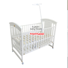 Load image into Gallery viewer, Baby Wooden Cot With Drawer (EL-5) Baby Bed / Baby Crib - Kyemen Baby Online
