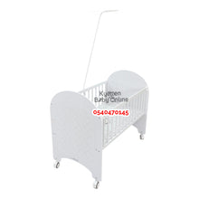 Load image into Gallery viewer, Baby Cot (Cool Baby Wooden Cot) KDD-B2051 Baby Bed / Baby Crib - White - Kyemen Baby Online
