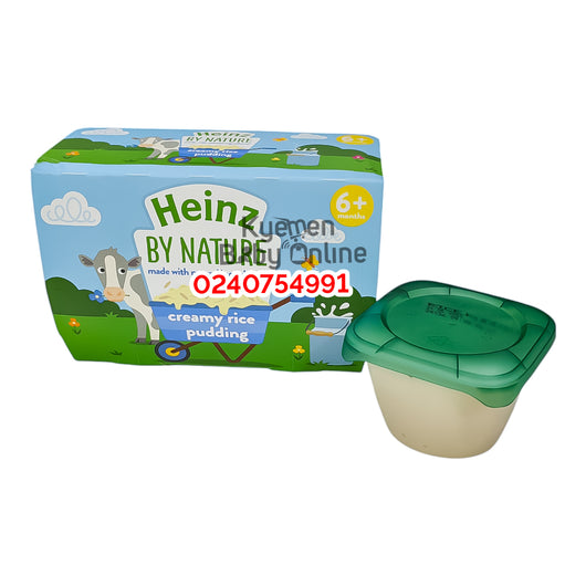 Heinz Creamy Rice Pudding (4pcs) 6m+ - Kyemen Baby Online