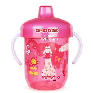 Baby Sippy Cup With Handle (Dr.Annie's) Grip 'n' Sip