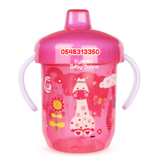 Baby Sippy Cup With Handle (Dr.Annie's) Grip 'n' Sip - Kyemen Baby Online