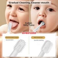 Load image into Gallery viewer, Baby Silicone Toothbrush Set (Dr Annie’s) 3pcs - Kyemen Baby Online
