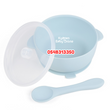 Load image into Gallery viewer, Baby Silicone Suction Bowl With Spoon And Lid (Dr.Annie&#39;s)
