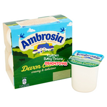 Load image into Gallery viewer, Ambrosia Devon Custard (4pcs) 6m+ - Kyemen Baby Online

