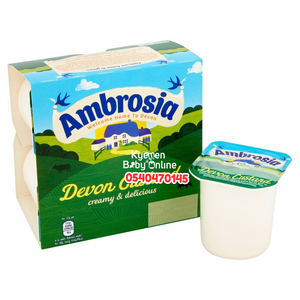 Ambrosia Devon Custard (4pcs) 6m+