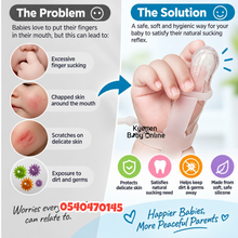 Load image into Gallery viewer, Baby Silicone Thumb Sucking Protector / Finger Sucking Guard
