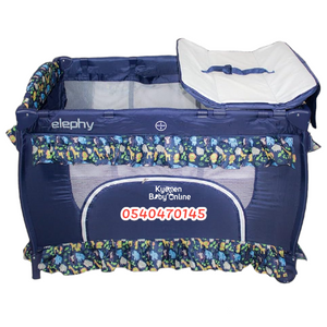 Baby Foldable Cot (Elephy Baby P9030) Playpen / Baby Bed / Baby Crib