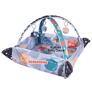 2 In 1 Cosmic Explora Play Mat & Play Gym With 20 Balls  (50023)
