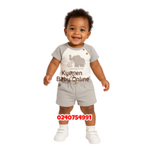 Load image into Gallery viewer, Baby Boy Bodysuit with Shorts (Mommy &amp;Me)
