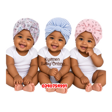 Load image into Gallery viewer, Baby Turban 3Pcs (Hudson Baby) SoPretty (0-6m)
