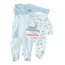 Load image into Gallery viewer, Baby Sleep Suit / Sleep Wear / Overall (Mamas And Papas 3Pcs) 3-6m - Kyemen Baby Online
