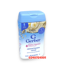 Load image into Gallery viewer, Gerber Oatmeal Banana Cereal (227g)
