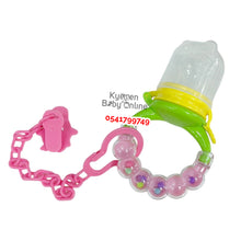 Load image into Gallery viewer, Fruit Pacifier / Fruit Feeder With Rattle Ring &amp; Clip Holder (Dr. Annie's) 4m+ - Kyemen Baby Online
