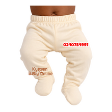 Load image into Gallery viewer, Baby Welcome Pant (Cream) Unisex
