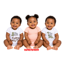 Load image into Gallery viewer, Baby Girl Bodysuit 3pcs (Love)
