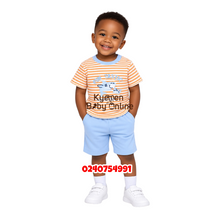 Load image into Gallery viewer, Baby Boy Top and Down (Fin-Tastic)
