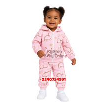 Load image into Gallery viewer, Wholesale - Baby Pant With Hooded Cardigan ( Bear) - Kyemen Baby Online
