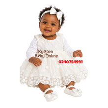 Load image into Gallery viewer, Baby Girl Christening Dress (Minnis Baby)A
