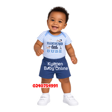 Load image into Gallery viewer, Baby Boy Bodysuit with Shorts (HLD)
