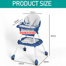 Load image into Gallery viewer, Baby High Chair (CY-8) - Kyemen Baby Online
