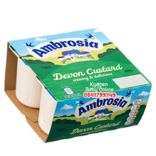 Load image into Gallery viewer, Ambrosia Devon Custard (4pcs) 6m+ - Kyemen Baby Online

