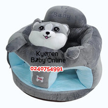 Load image into Gallery viewer, Baby Sitting Trainer / Sitting Sofa / Sit Up Pillow (Animals) Soft Base
