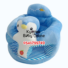 Load image into Gallery viewer, Baby Sitting Trainer / Sitting Sofa / Sit Up Pillow (Animals) Soft Base

