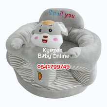 Load image into Gallery viewer, Baby Sitting Trainer / Sitting Sofa / Sit Up Pillow (Animals) Soft Base
