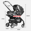 Load image into Gallery viewer, Baby Stroller (Kidilo 3 In 1 Stroller / Car Seat / Car Seat Carrier)
