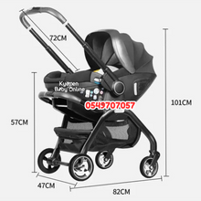 Load image into Gallery viewer, Baby Stroller (Kidilo 3 In 1 Stroller / Car Seat / Car Seat Carrier) - Kyemen Baby Online
