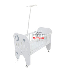 Load image into Gallery viewer, Baby Cot (Cool Baby Wooden Cot) KDD-B2041 Baby Bed / Baby Crib - Kyemen Baby Online
