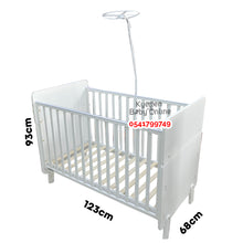 Load image into Gallery viewer, 3-in-1 convertible Baby Wooden Cot (KDDYW 20311) Baby Bed
