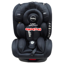 Load image into Gallery viewer, Baby Car Seat (Kidilo 360° Rotation KBH308) Black
