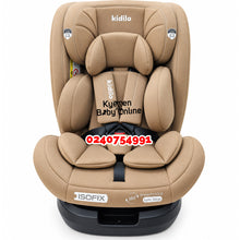 Load image into Gallery viewer, Baby Car Seat (Kidilo 360° Rotation G225) Khaki
