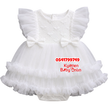 Load image into Gallery viewer, Baby Girl Christening Dress With Shoe  (Little Baby) A
