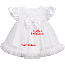 Load image into Gallery viewer, Baby Girl Christening Dress With  Shoe (Little Baby) B
